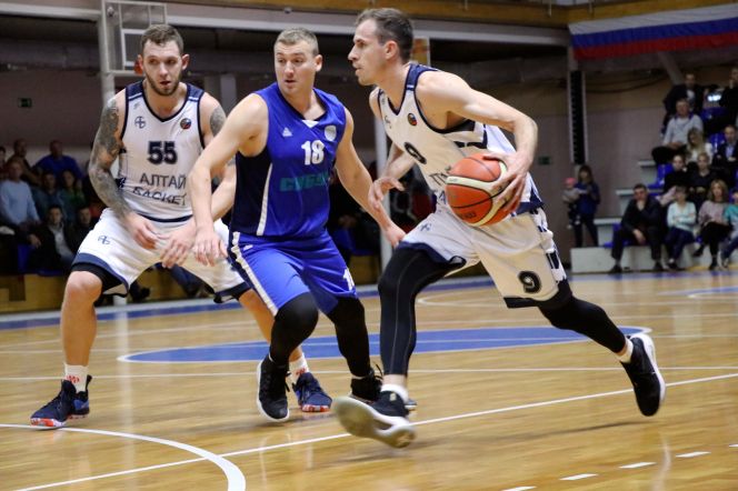 Кубок России по баскетболу. «АлтайБаскет» – «Нефтехимик». Фото: Виталий УЛАНОВ