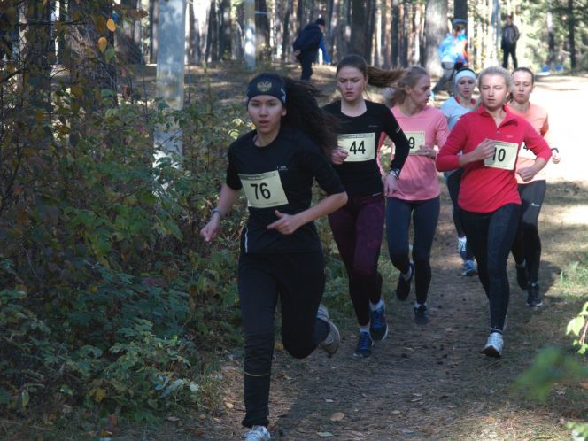Осеннего кросс. Краевая Универсиада вузов - 2018