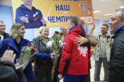 В аэропорту Барнаула прошла торжественная встреча Сергея Найдина - призёра летних юношеских Олимпийских игр в Аргентине