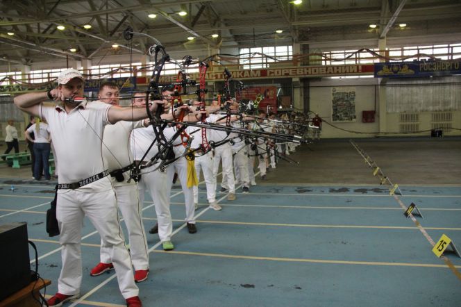 Открытый чемпионат Алтайского края по стрельбе из лука в помещении. Фото: Виталий Дворянкин