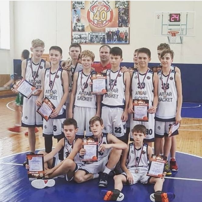 Юношеская команда «АлтайБаскет-2006» – бронзовый призёр «Кубка Сергея Белова». Фото: «АлтайБаскет»