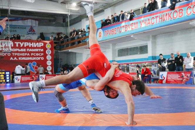 Всероссийский турнир по греко-римской борьбе памяти Анатолия Кишицкого - 2018. Фото: Виталий УЛАНОВ