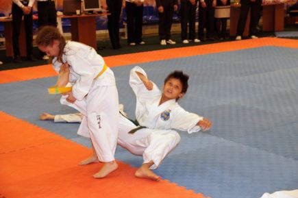 Открытое первенство Алтайского края по тхэквондо собрало около 250 участников.