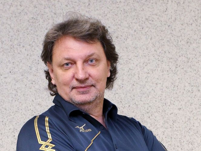 Старший тренер ВК «Автомобилист» (Санкт-Петербург) Евгений Лебедев. Фото: vcavtomobilist.ru