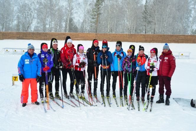 Сборы юношеской сборной России по биатлону в Белокурихе-2. Фото: belokurikha.ru