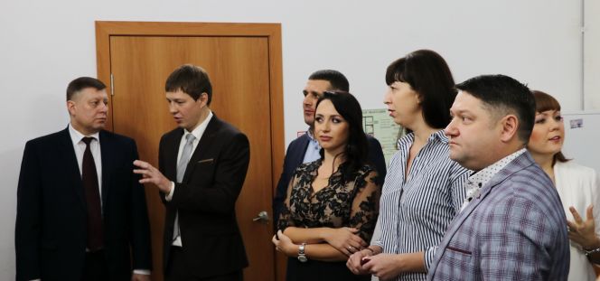 Открытие третьего спортивного зала «Триумф» Ивана и Кристины Нифонтовых, 1 декабря 2018 года. Фото: Вадим Вязанцев