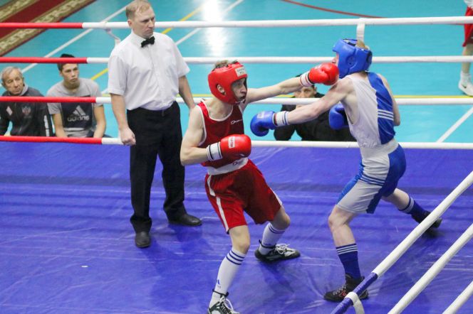 Всероссийский фестиваль бокса, посвящённый памяти погибших сотрудников УФСБ России по Алтайскому краю. Фото: Виталий УЛАНОВ