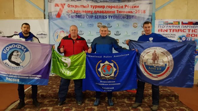 Барнаульские «моржи» выиграли 13 медалей на первом этапе Кубка мира