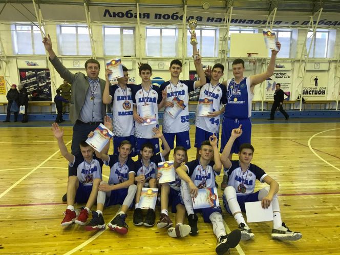 Команда СШОР «АлтайБаскет» стартовала с пяти побед подряд в первенстве России среди юношей 2004 года рождения