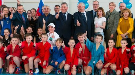 Спортивно-оздоровительный комплекс «Рудный» открыли в Змеиногорске. Фото: Олег БОГДАНОВ