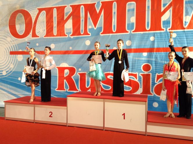 Учащиеся ДЮСШ "Жемчужина Алтая" Илья Колесников и Елизавета Голяшкина - победители международного турнира XVIII Кубок ЦСКА "Вальс Победы-2013".