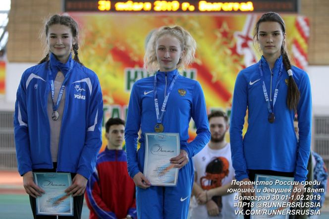 Анжелика Паренчук - победительница первенства России среди спортсменов до 18 лет
