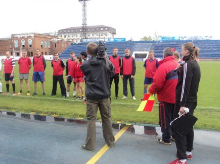 Спартакада АлтГУ завершилась большим спортивным праздником на барнаульском стадионе "Динамо".