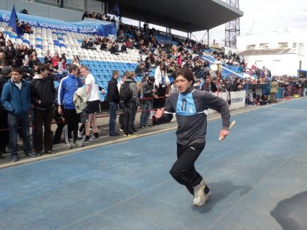 Спартакада АлтГУ завершилась большим спортивным праздником на барнаульском стадионе "Динамо".