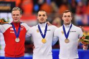 Виктор Муштаков завоевал вторую бронзу на чемпионате мира на отдельных дистанциях
