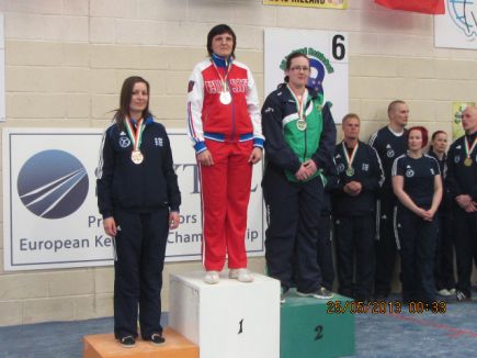 Екатерина Бобришева и Иван Щекотов – победители первенства Европы среди ветеранов.