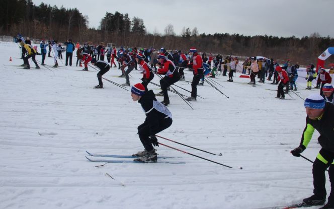 В Барнауле прошли XXXVII Всероссийские массовые гонки «Лыжня России»