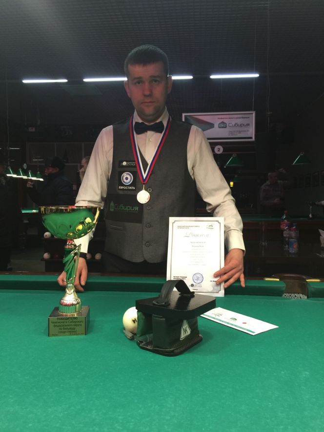 Победитель турнира Игорь Филиппов