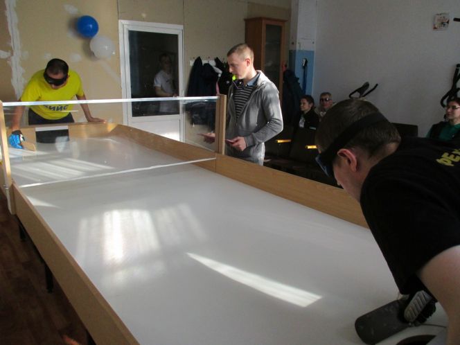 Турнир по настольному теннису среди спортсменов с нарушением зрения