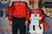 Бийчанки Асия Холякова и Валерия Борисова – призёры первенства Европы по каратэ-до сётокан (JKA).