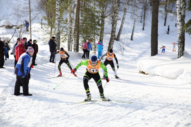 Соревнования Любови Егоровой в Северске