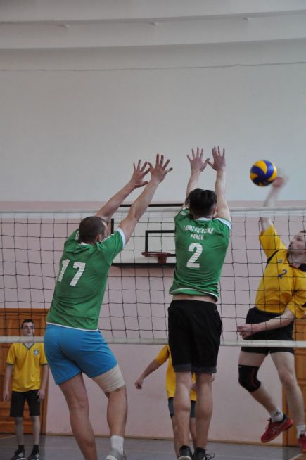 Волейбольный турнир газеты "Вперёд" в Тюменцевском районе