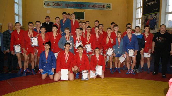 Первенство Алтайского края по самбо в зачёт XXXIX краевой спартакиады спортшкол