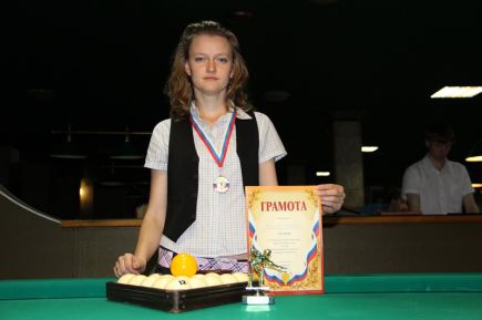 Супруги Игорь и Анастасия Филипповы стали чемпионами Сибири по бильярдному спорту глухих  «Комбинированная пирамида».