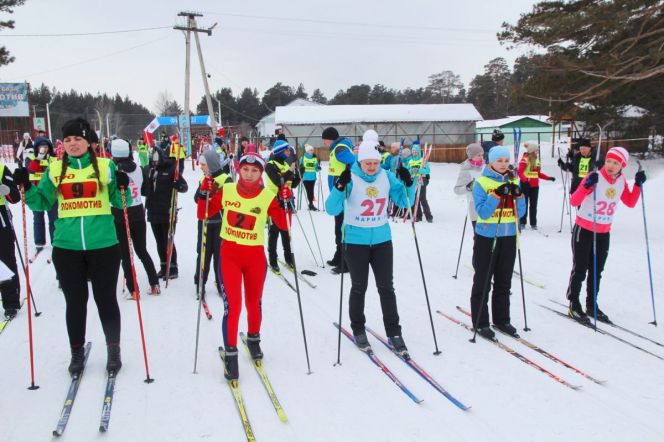 16 марта. Барнаул. Л/б "Локомотив". Зимняя спартакиада госслужащих. Лыжные гонки