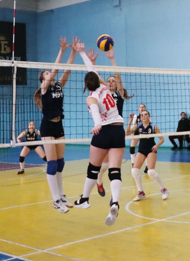 Краевая спартакиада вузов - 2019. Волейбол. Девушки. Фото: Вадим Вязанцев.