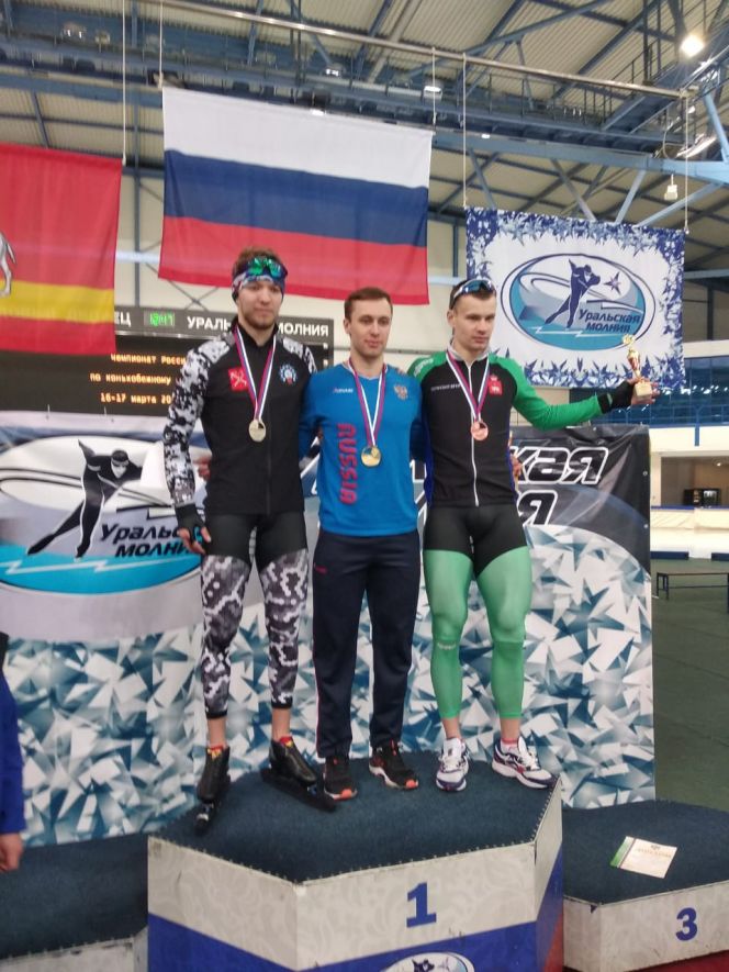 Виктор Муштаков - чемпион России в спринтерском многоборье