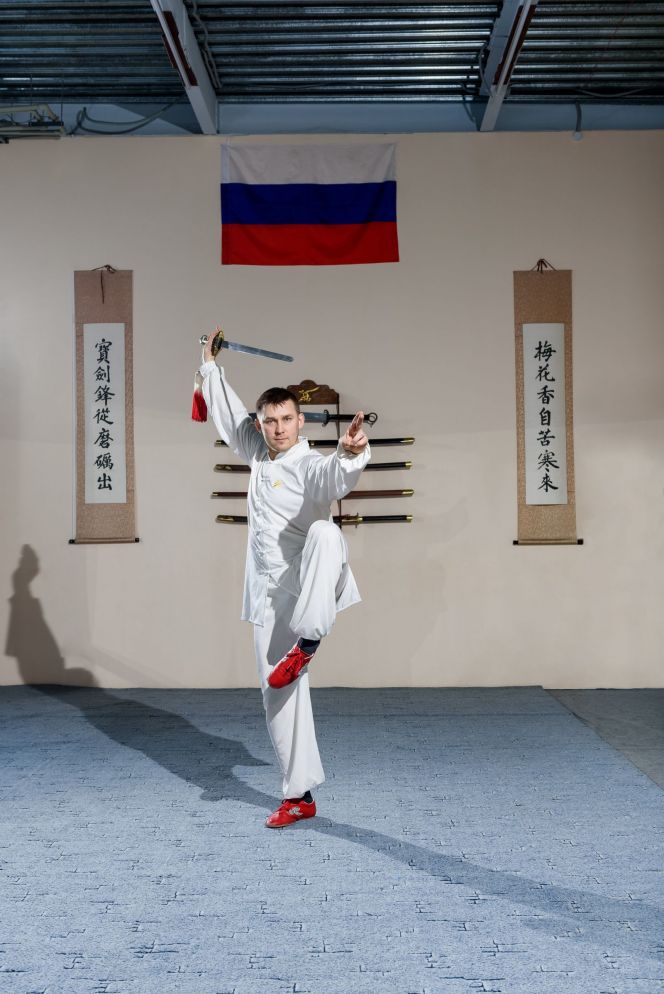 На фото: Владимир Сурков, четырехкратный чемпион мира по кунг-фу, первый вице-президент Федерации кунг-фу России, председатель Федерации кунг-фу Алтайского края