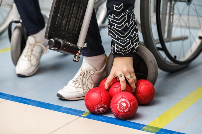 6 апреля. Барнаул. Манеж АлтГТУ. Краевые соревнования по бочча среди лиц с ОВЗ