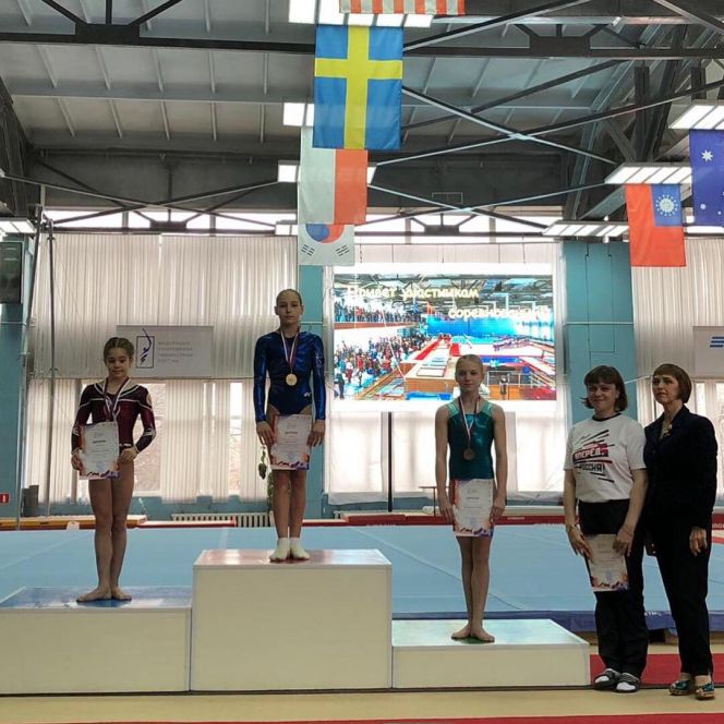 Алтайские спортсмены на первенстве СФО по спортивной гимнастике