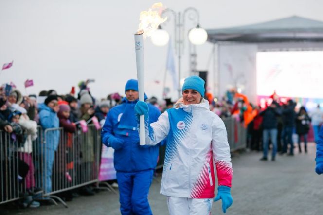 Огонь Всемирной зимней универсиады в Барнауле