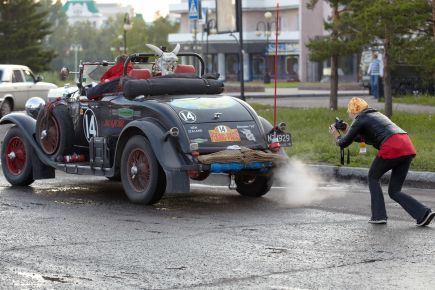 Русские неслись, как спутник