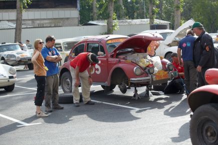 Русские неслись, как спутник