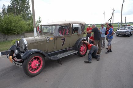 Русские неслись, как спутник