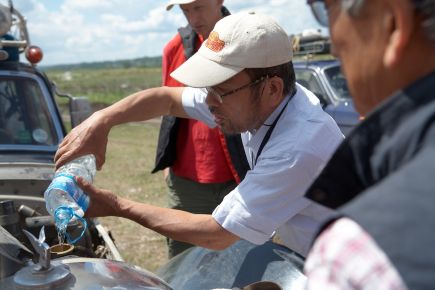 Русские неслись, как спутник