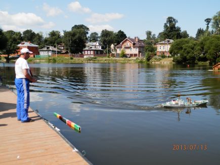 Бийчанин Валерий Шишкин - чемпион России в классе радиоуправляемых моделей-копий.