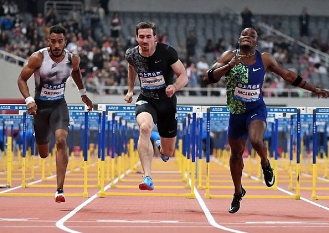 Сергей Шубенков занял третье место в первом старте сезона - этапе «Бриллиантовой лиги» в Шанхае