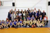 Директорам первых двадцати школ вручены мячи за участие в баскетбольной лиге «КЭС-БАСКЕТ»