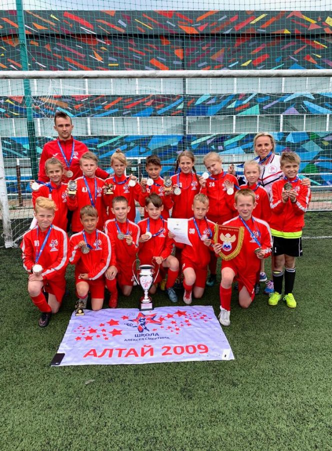 "Алтай" - серебряный призер финала первенства России среди смешанных команд (девочки, мальчики до 11 лет)