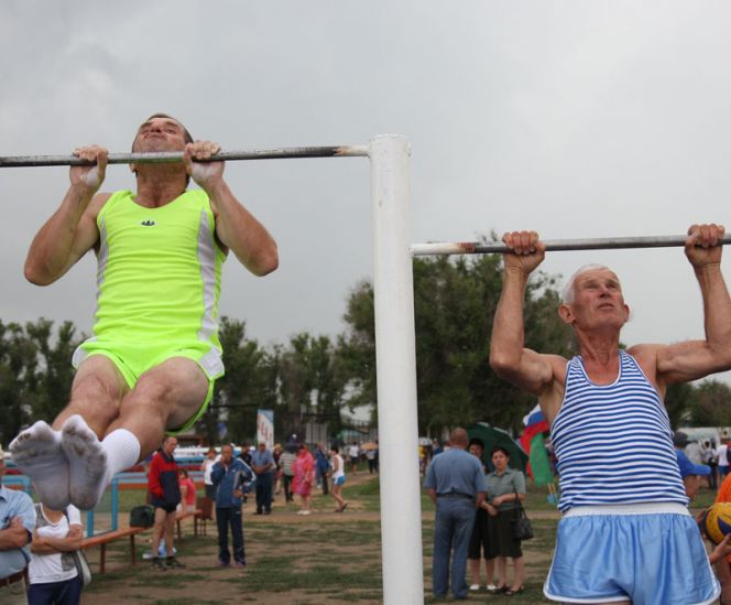 16-17 августа. Барнаул. Стадион СДЮШОР А. Смертина. II Спартакиада пенсионеров Алтая. 