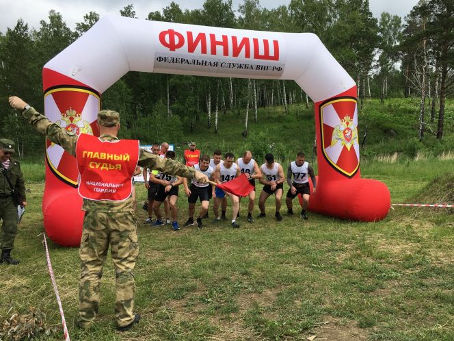 Команда Управления Росгвардии по Алтайскому краю стала победителем чемпионата Сибирского округа войск национальной гвардии Российской Федерации по служебному биатлону