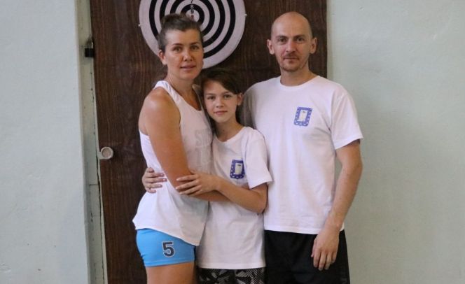 IX летняя олимпиада городов Алтайского края. Первый день соревнований среди спортивных семей (фото и комментарии)