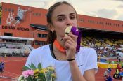 Полина Миллер выиграла первенство Европы среди спортсменок до 20 лет в беге на 400 метров 