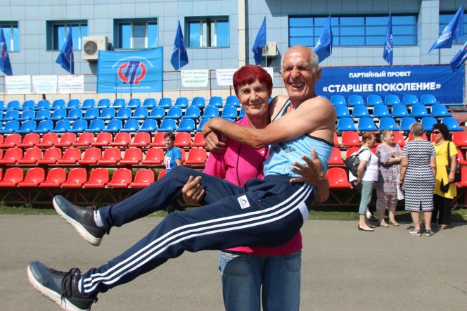 В Барнауле состоялась юбилейная X Спартакиада пенсионеров Алтайского края