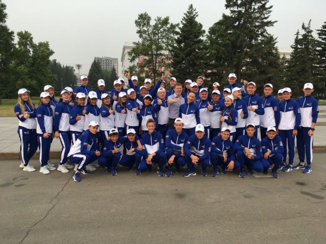 Сборная Алтайского края отправилась на Всероссийский фестиваль дворового спорта