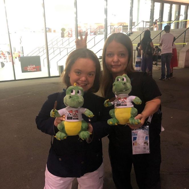 Ульяна Подпальная из Барнаула завоевала бронзу в парном разряде на чемпионате мира по парабадминтону